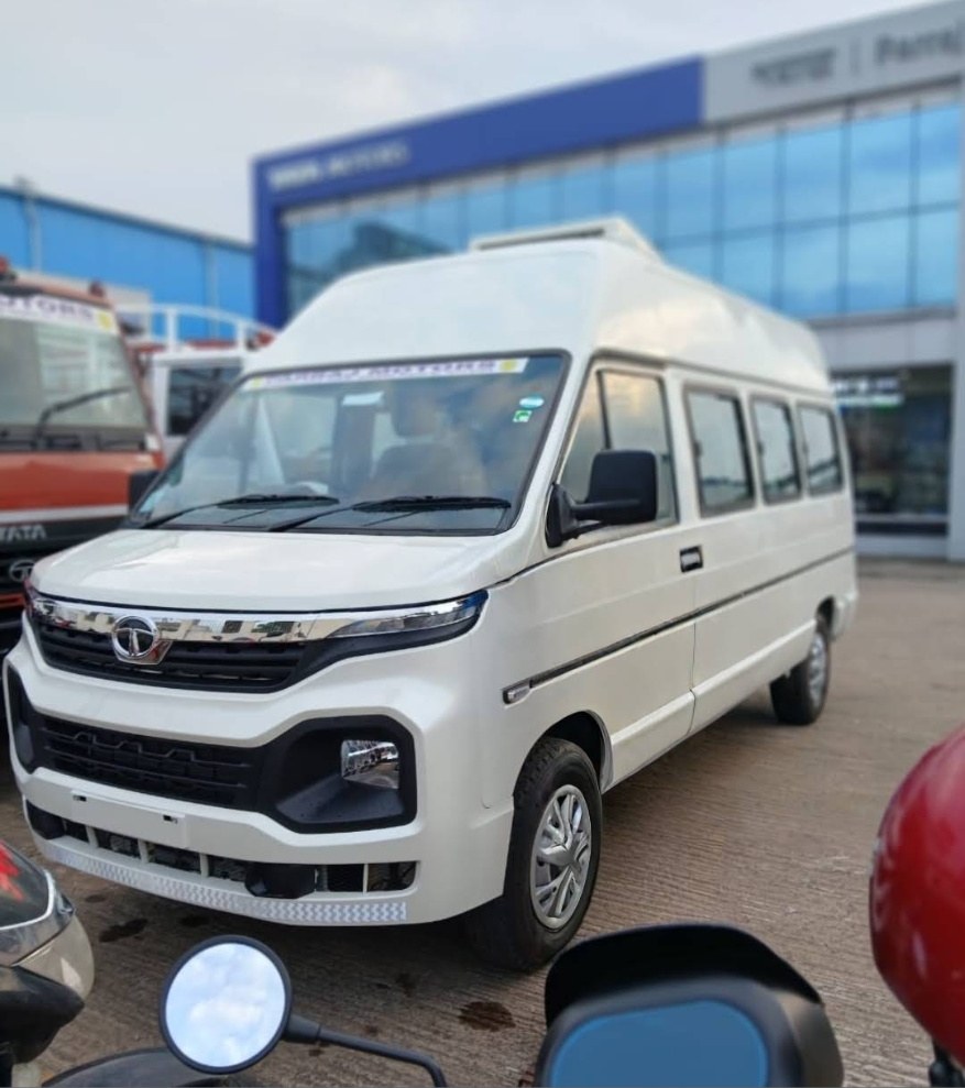 With a Driver — photo from Megha Travels